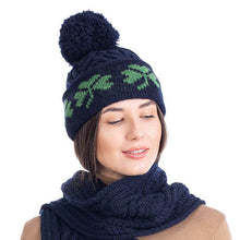 Load image into Gallery viewer, Green Shamrock Wool Hat
