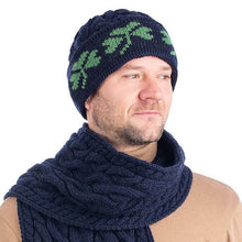Load image into Gallery viewer, Shamrock Knit Merino Wool Hat
