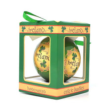 Load image into Gallery viewer, Shamrock Designed Ireland Bauble