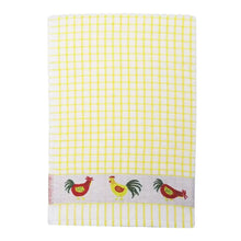 Load image into Gallery viewer, Packs of Poli-Dri Chickens Cotton Tea Towel