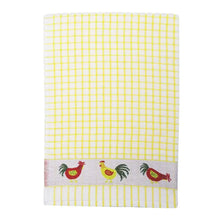 Load image into Gallery viewer, Packs of Poli-Dri Chickens Cotton Tea Towel