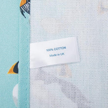 Load image into Gallery viewer, Puffins Cotton Tea Towel