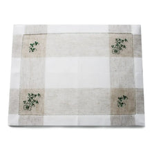 Load image into Gallery viewer, Packs of Kinsale Shamrock Embroidered Placemats Set