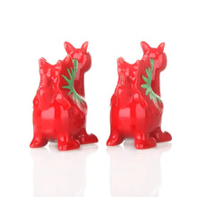 Load image into Gallery viewer, Baby Welsh Dragon Salt and Pepper Shaker Set