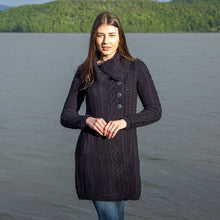 Load image into Gallery viewer, Ladies 4 Buttons Collar Coat