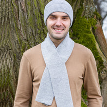 Load image into Gallery viewer, Mens Wool Knit Scarf