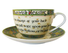 Load image into Gallery viewer, An Irish Blessing Cup &amp; Saucer