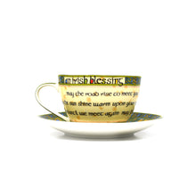 Load image into Gallery viewer, An Irish Blessing Cup &amp; Saucer