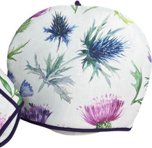 Load image into Gallery viewer, Thistles Quilted Tea Cozy