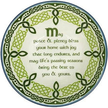 Load image into Gallery viewer, Ceramic Blessing Bowl Shamrock