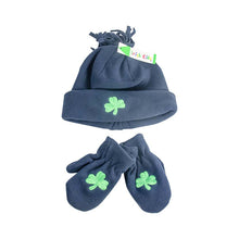 Load image into Gallery viewer, Baby Fleece Cap &amp; Mittens Set