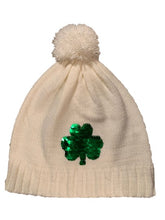 Load image into Gallery viewer, Sequined Shamrock Cap