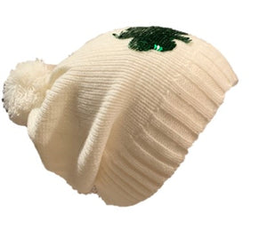 Sequined Shamrock Cap