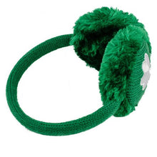 Load image into Gallery viewer, Shamrock Knit Ear Muffs