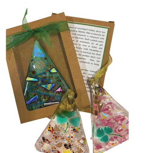 Rhapsody Glass Fusion Ornaments