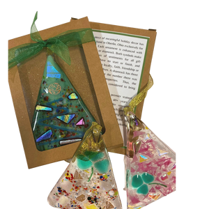 Rhapsody Glass Fusion Ornaments