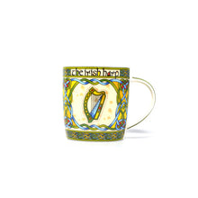 Load image into Gallery viewer, Bone China Ancient Irish Harp Mug