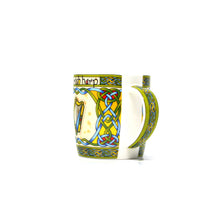 Load image into Gallery viewer, Bone China Ancient Irish Harp Mug