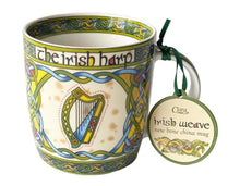 Load image into Gallery viewer, Bone China Ancient Irish Harp Mug