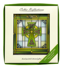 Load image into Gallery viewer, High Cross-Celtic Reflection glass panel