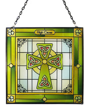 Load image into Gallery viewer, High Cross-Celtic Reflection glass panel