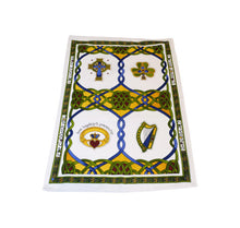 Load image into Gallery viewer, 100% Cotton Emblems of Ireland Tea Towel