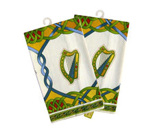 Load image into Gallery viewer, 100% Cotton Emblems of Ireland Tea Towel