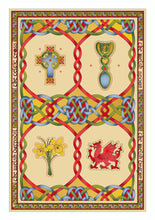 Load image into Gallery viewer, Welsh Emblems Single Tea Towel
