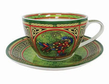 Load image into Gallery viewer, Royal Celtic Peacock Cup &amp; Saucer