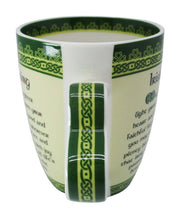Load image into Gallery viewer, Shamrock Spiral Blessing Mug
