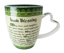 Load image into Gallery viewer, Shamrock Spiral Blessing Mug