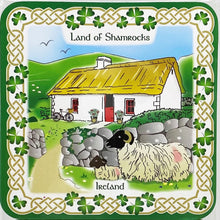 Load image into Gallery viewer, Set of 4 Land of Shamrocks Coasters