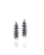 Load image into Gallery viewer, Irish Dancing Shoes Stud Earrings in Silver