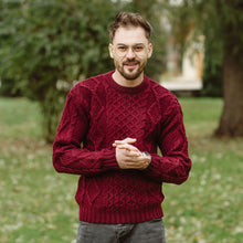 Load image into Gallery viewer, Saol Fisherman Cable Sweater