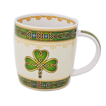 Load image into Gallery viewer, Ceramic Irish Shamrock Mug