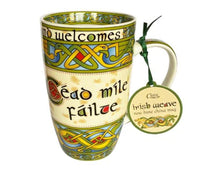 Load image into Gallery viewer, Gaelic Irish Welcome Ceramic Mug
