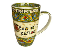 Load image into Gallery viewer, Gaelic Irish Welcome Ceramic Mug