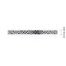 Load image into Gallery viewer, Intricate Celtic Knotwork Bangle