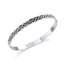 Load image into Gallery viewer, Intricate Celtic Knotwork Bangle