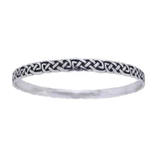 Load image into Gallery viewer, Intricate Celtic Knotwork Bangle