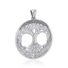 Load image into Gallery viewer, Intricate Celtic Tree of Life Pendant