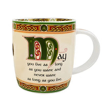 Load image into Gallery viewer, Irish Blessing Bone China Coffee Mug
