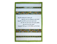 Load image into Gallery viewer, Irish Blessing Cotton Tea Towel