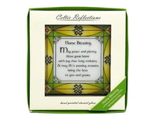 Load image into Gallery viewer, Irish Blessing Stained Glass Window Panel