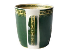 Load image into Gallery viewer, Irish Shamrock Spiral Ceramic Mug