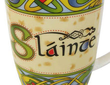 Load image into Gallery viewer, Irish "Slainte "Good Health Ceramic Mug
