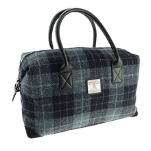 Load image into Gallery viewer, Scottish Harris Tweed Tartan Overnight Bag