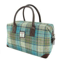 Load image into Gallery viewer, Scottish Harris Tweed Tartan Overnight Bag