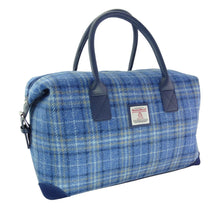 Load image into Gallery viewer, Scottish Harris Tweed Tartan Overnight Bag