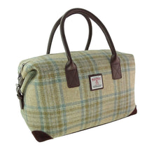 Load image into Gallery viewer, Scottish Harris Tweed Tartan Overnight Bag